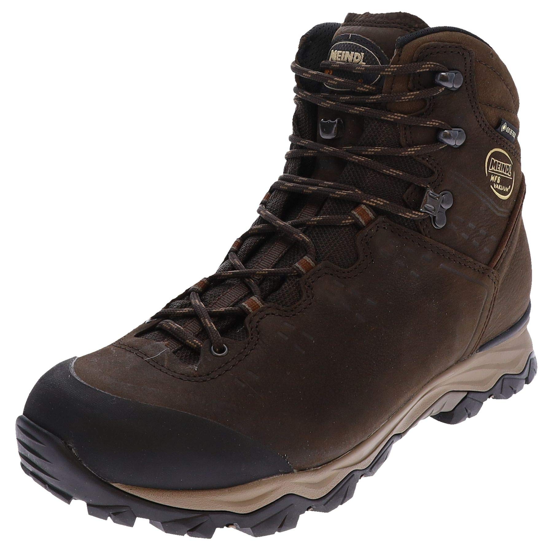 Meindl Men's Hiking Boots Vacuum Fit II Wide - Waterproof Outdoor Trekking Shoes for Men in Brown | Ideal for Mountain Climbing, Backpacking & Trail Adventures