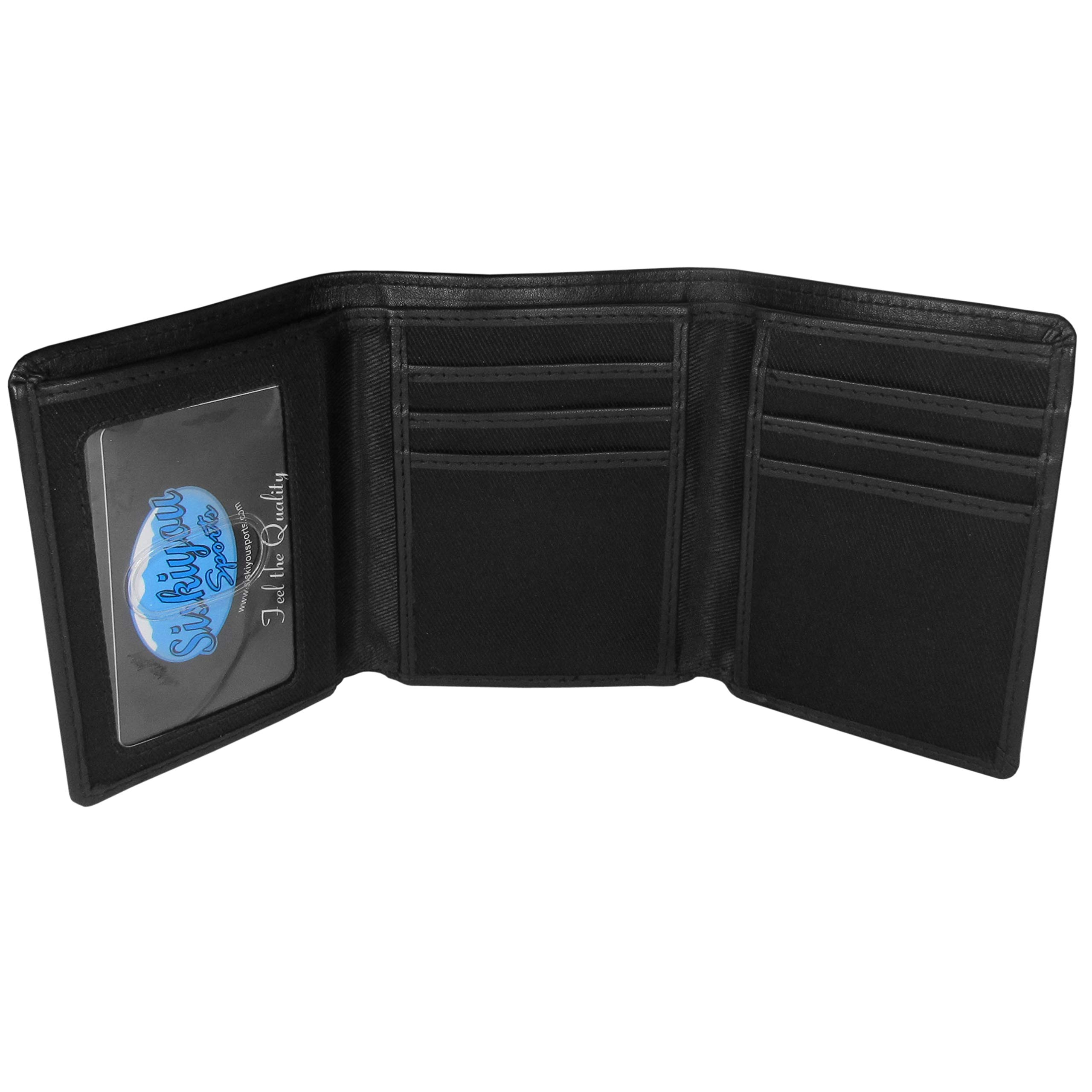 Premium Genuine Leather Tri-Fold Wallet with Money Clip for Men - Slim RFID Blocking Bifold Wallet - Perfect for Business, Travel & Everyday Use