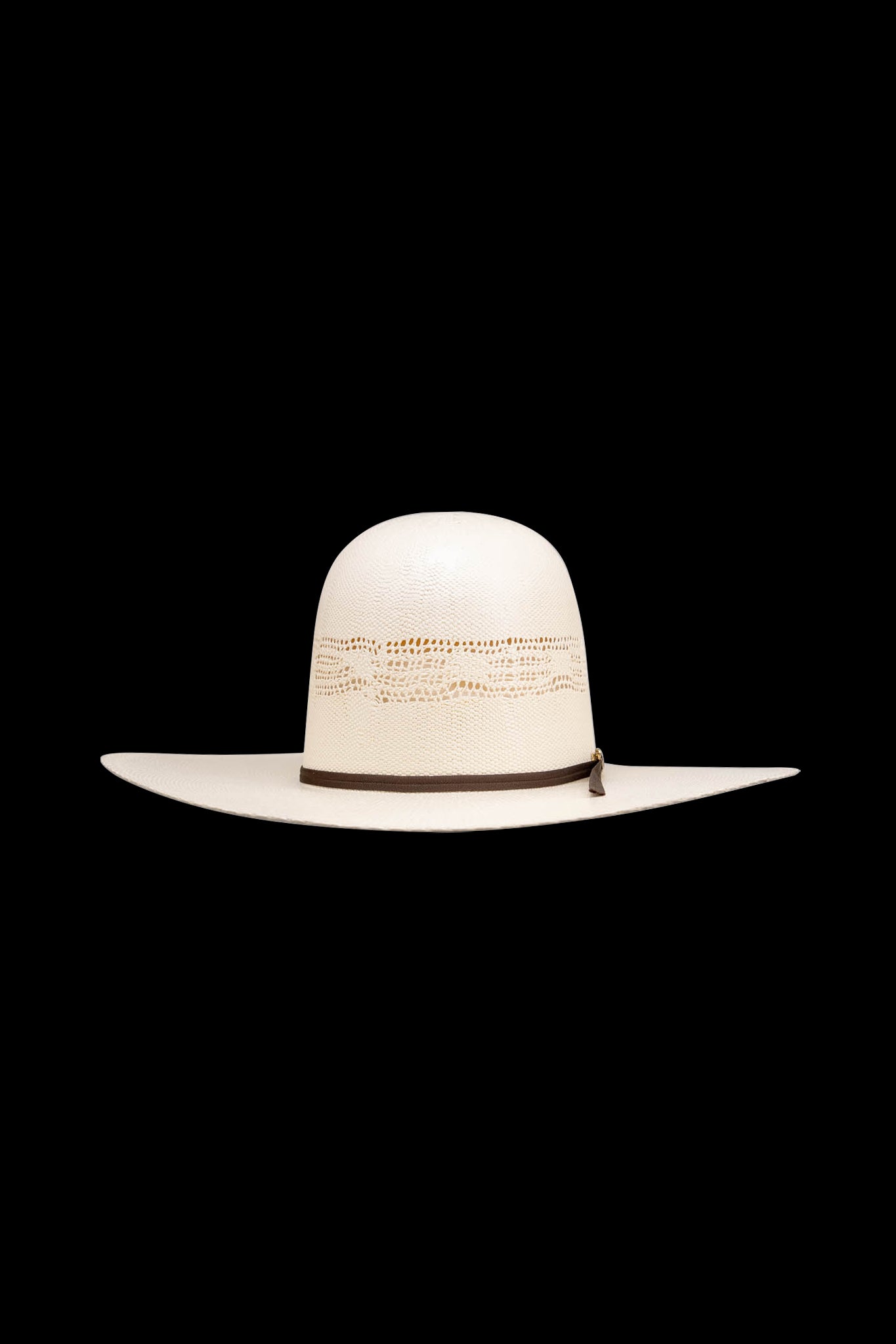 Rock'em 10X James Open Crown Straw Hat - Premium Cowboy Hat for Men & Women - Western Style Sun Protection - Perfect for Rodeo, Outdoor Adventures & Summer Fashion
