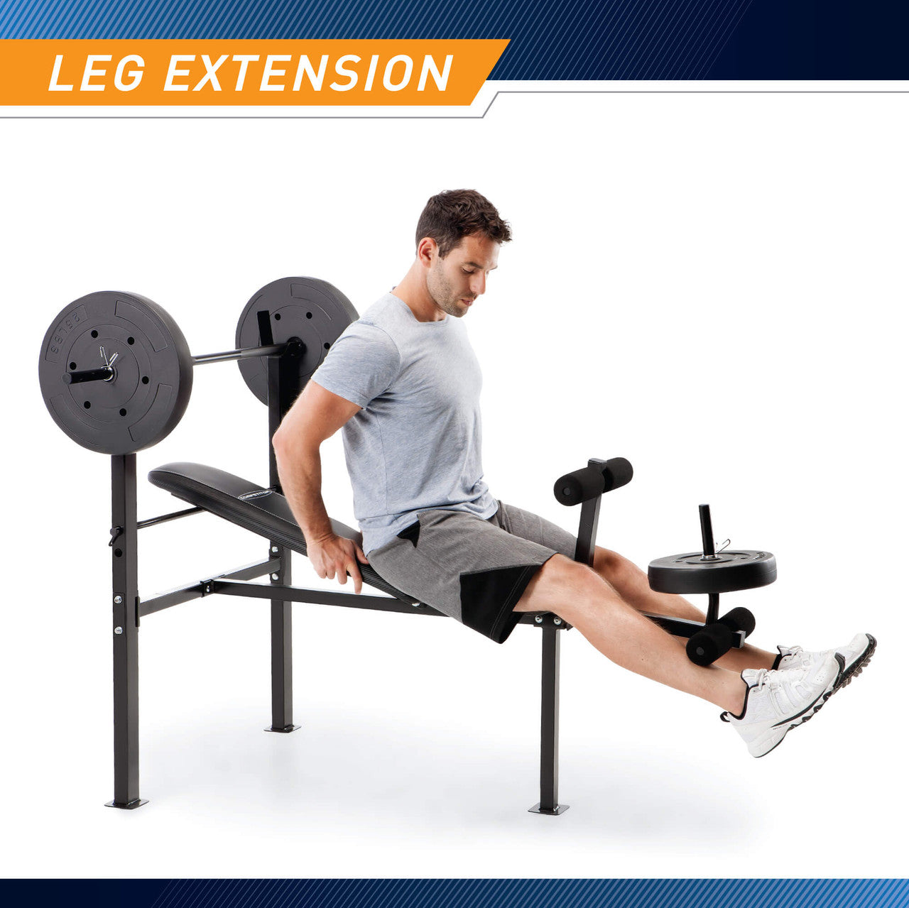 Adjustable Weight Bench with 80 lb. Dumbbell Set - Home Gym Equipment for Full Body Workout | Strength Training & Fitness Exercises for Men & Women