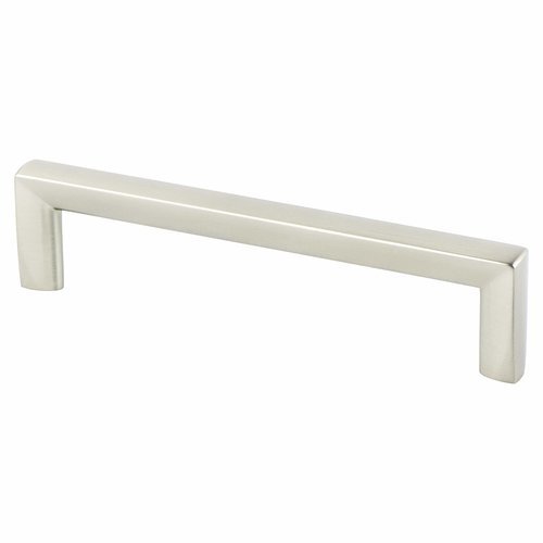 Brushed Nickel Trane Drawer Pulls and Cabinet Knobs - Modern Hardware for Kitchen Cabinets, Dressers & Furniture (Set of 10) - Perfect for Home Renovation & DIY Projects