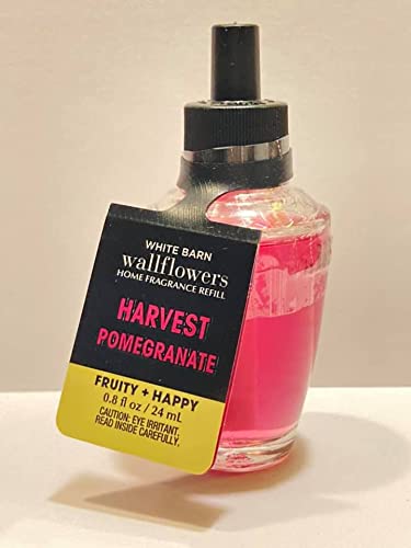 Bath & Body Works Wallflowers Fragrance Refill Bulb - Harvest Pomegranate Scent | Home & Room Air Freshener for Living Room, Bedroom, Office