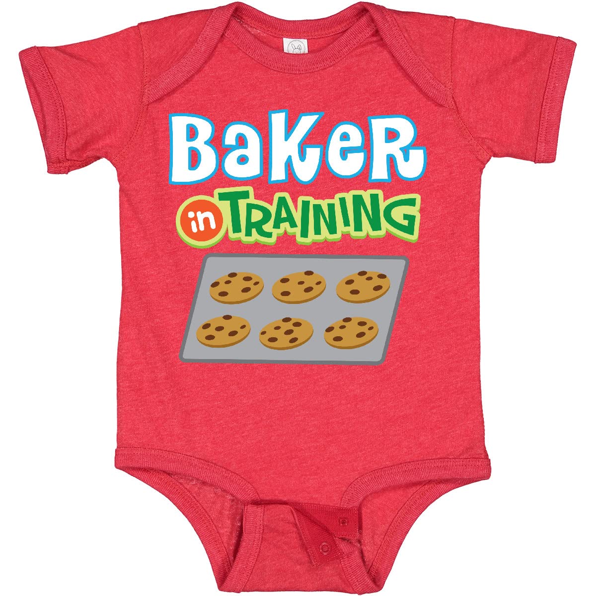 Inktastic Baker in Training Baby Bodysuit - Cute Baking-Themed Outfit for Infants & Toddlers - Perfect for Baking Classes, Birthday Parties & Family Photos