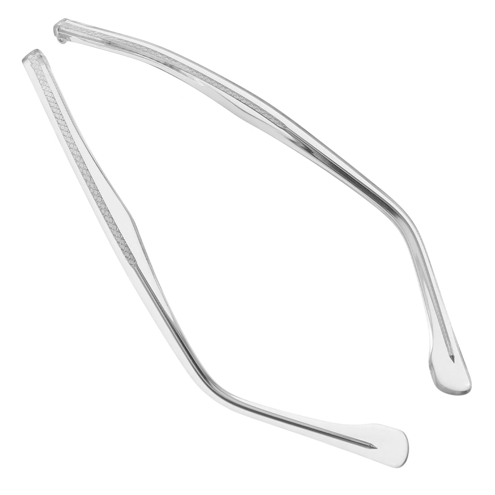 Healvian Universal Glasses Replacement Parts - 1 Pair of Eyeglass Temple Arms, Frame Ear Clips & Sleeves for Sunglasses & Optical Frames | Perfect for Repairing Broken Glasses at Home, Office or Travel