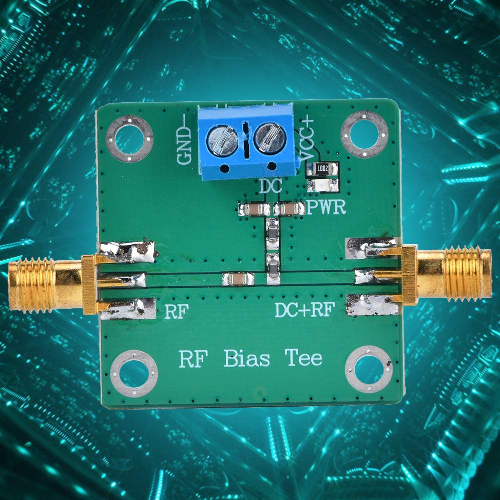 **YWBL-WH DC Feed RF Bias Tee 10-6000MHz, RF Microwave Bias Active Antenna Power Supply, Electrical Tools for Ham Radio, Signal Amplifiers & RF Testing**