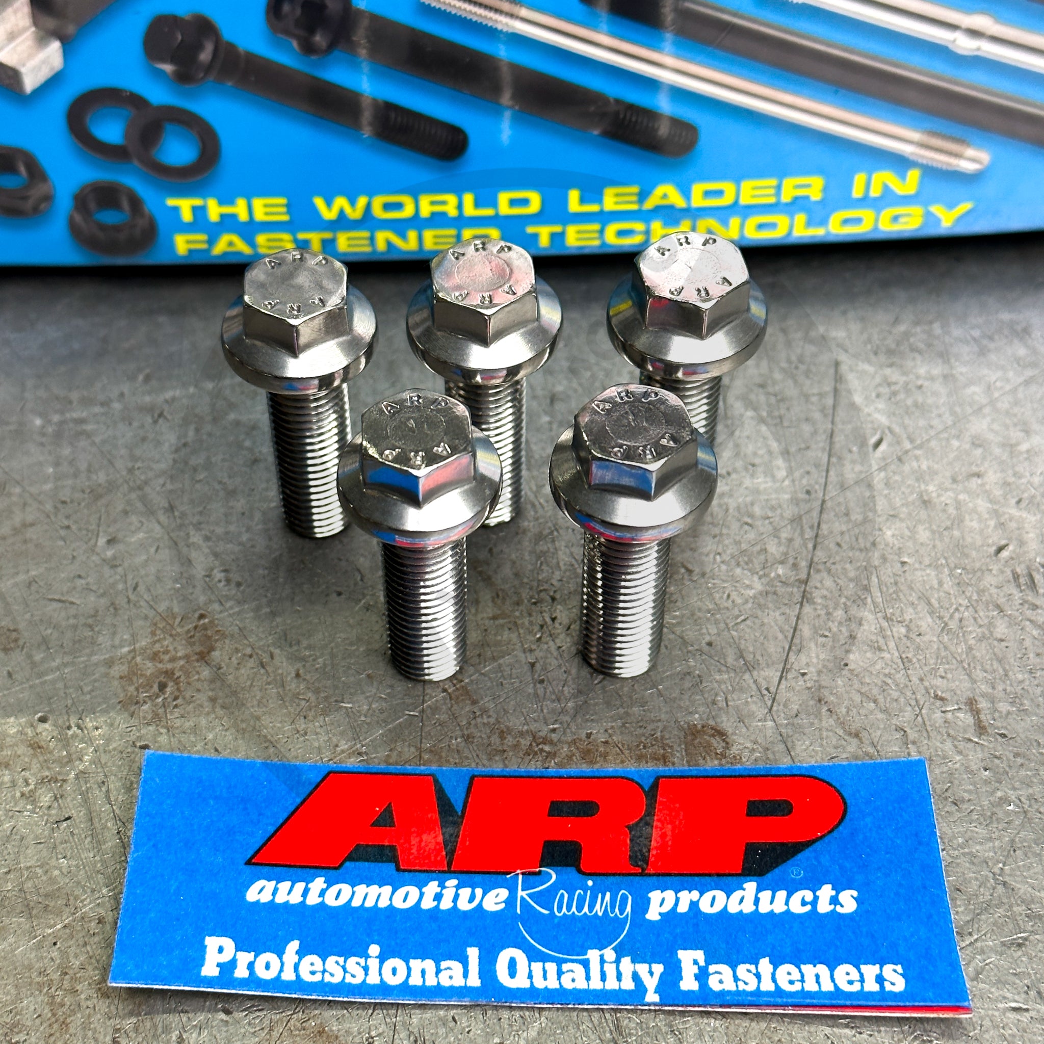 ARP Stainless Steel Exhaust Manifold Bolt Kit for Honda Civic Si & Acura RSX Type S K20/K24 (6 Point) - High Performance Engine Upgrade & Repair Replacement Parts