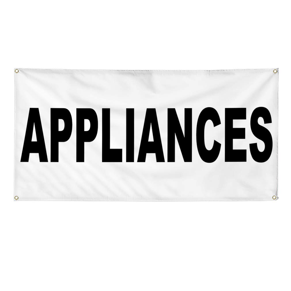 36x72 Inches Heavy-Duty Vinyl Banner - Weatherproof, Industrial-Grade for Outdoor Business Signs, Appliances, Yard Advertising with 6 Grommets | Perfect for Storefronts, Trade Shows & Construction Sites