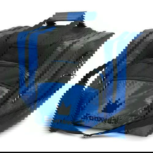 Brunswick Edge Single Tote Blue Bowling Bag - Premium Bowling Accessory for Men & Women - Perfect for League Play, Practice & Tournaments