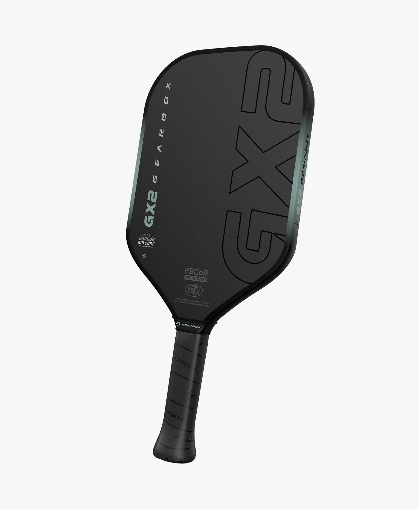 Premium Gearbox GX2 Integra XL 16mm Carbon Fiber Pickleball Paddle - USAPA Approved for Tournament Play - Ideal for Competitive & Recreational Players