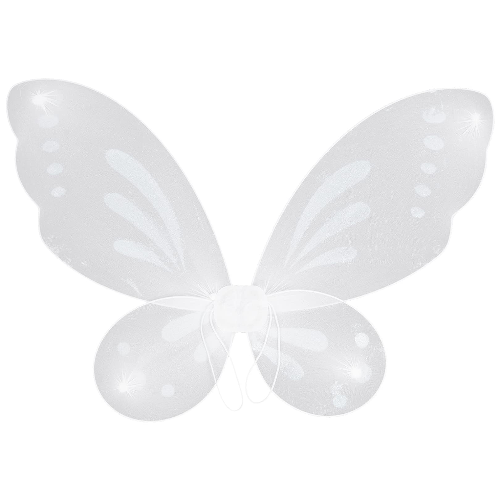 Fairy Angel or Butterfly Wings Princess Costume Set for Girls - Kids Dress Up Halloween Costume, Birthday Party, Photo Shoot & Fantasy Play Accessories