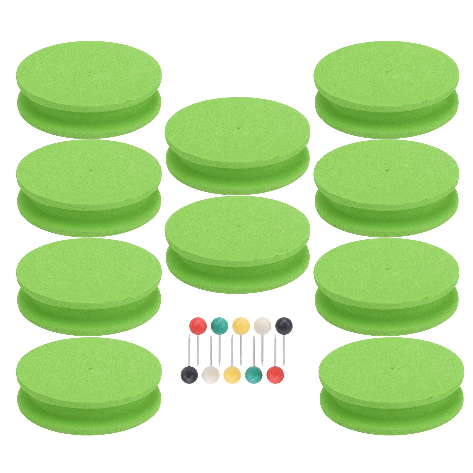 Shanrya Foam Winding Spools - Durable Elastic Fishing Line Storage Board with Abrasion Resistance | Perfect for Organizing Fishing Lines, Tackle & Gear on Boats or Shoreline Fishing Trips