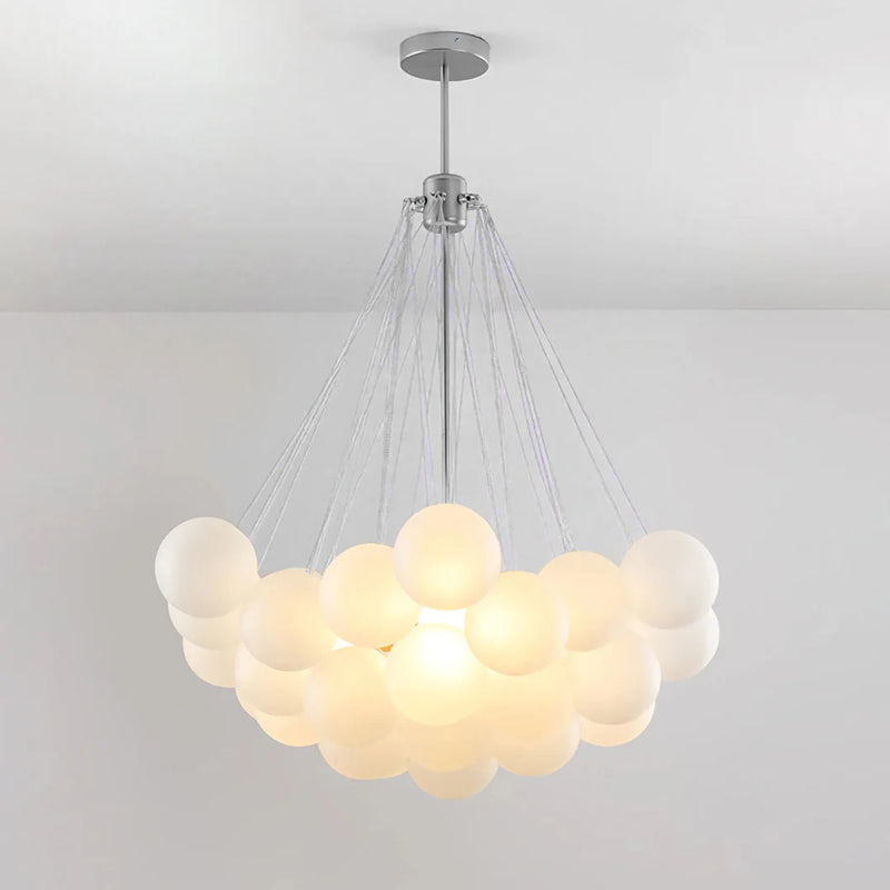 Elegant Cloud Chandelier Lighting Fixture - Modern Ceiling Light for Living Room, Bedroom & Dining Room Decor