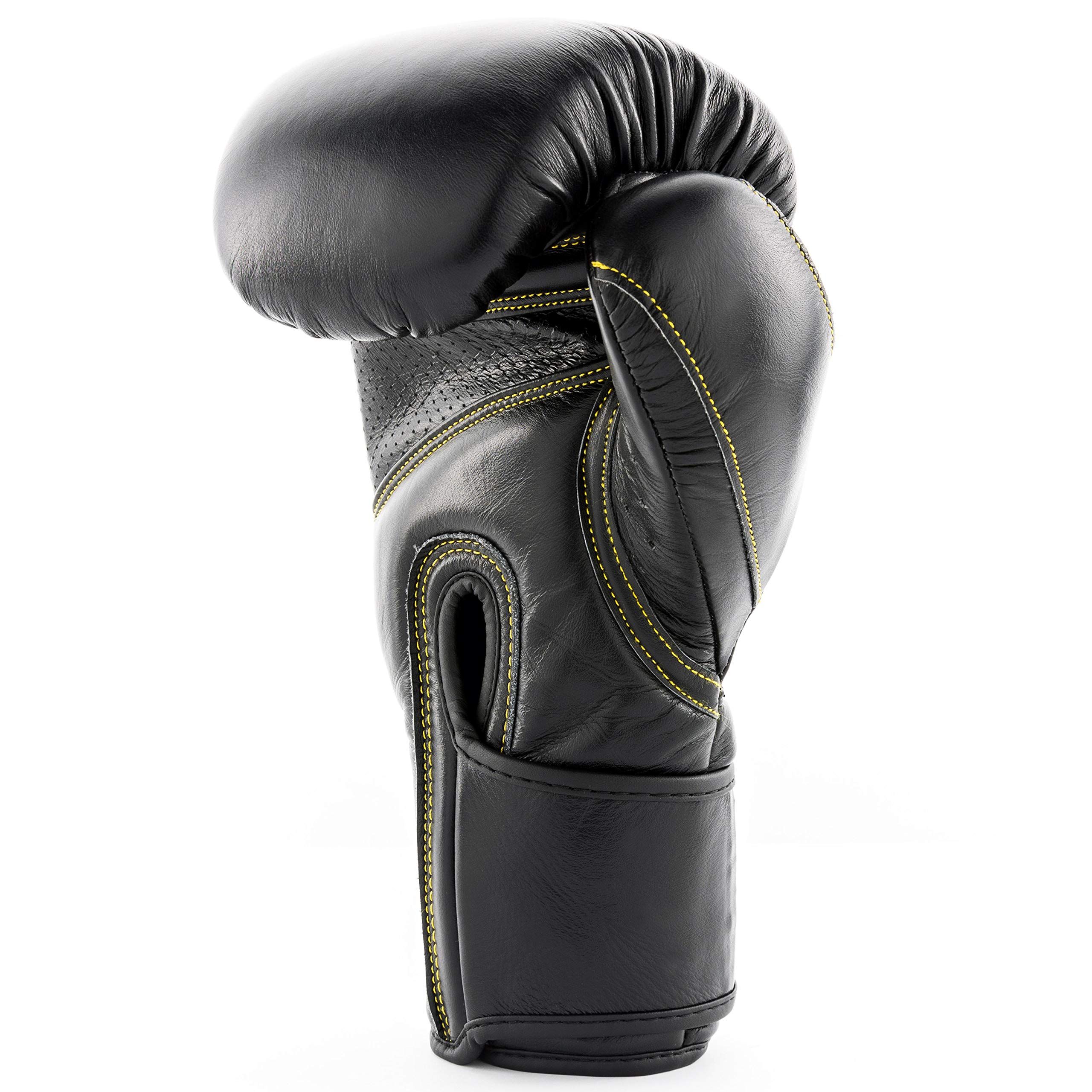 UFC Pro Champ Hook & Loop Training Gloves - Premium MMA Stand Up Sparring Gloves for Boxing, Kickboxing & Muay Thai Practice