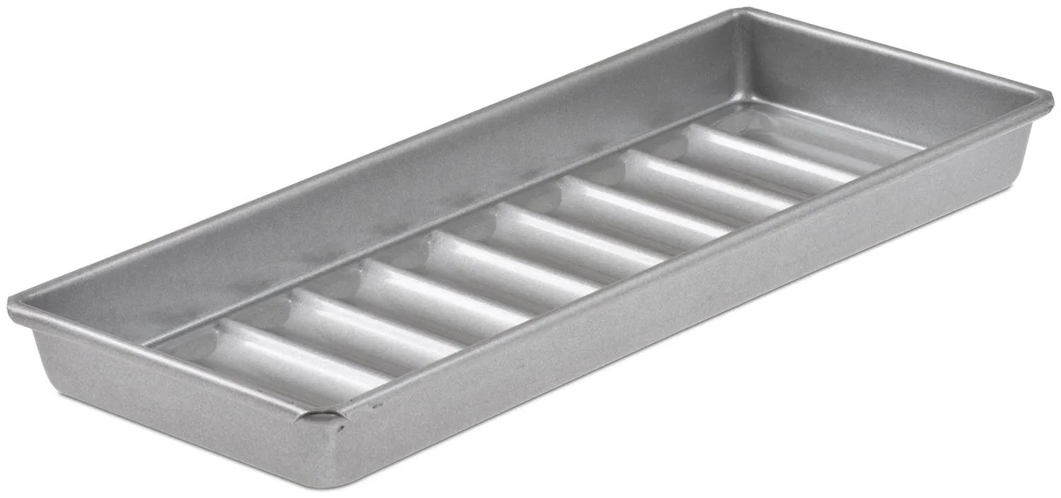 New England Style Hot Dog Pan - Non-Stick Hot Dog Bun Steamer for Perfectly Toasted Buns - Ideal for Home, Restaurants, and BBQ Parties