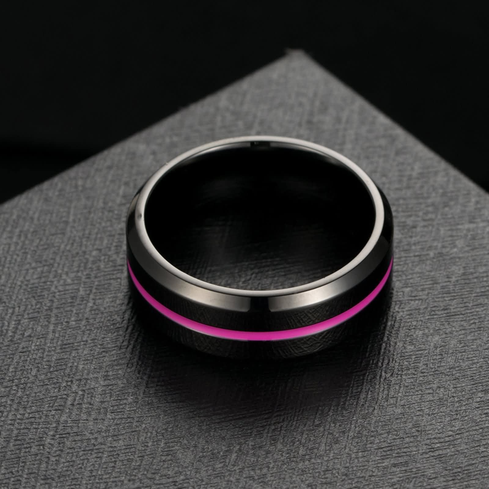 Elegant Stainless Steel Wedding Bands for Crafts - Western Style Epoxy Jewelry Rings for Couples, Women & Men - Perfect for DIY Projects, Anniversary Gifts & Western-Themed Weddings