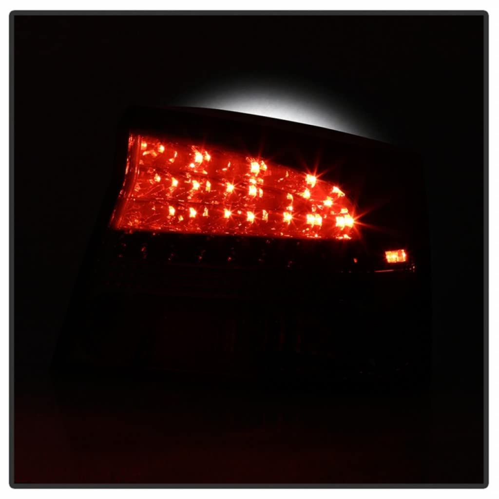 2006-2008 Dodge Charger LED Smoke Tail Lights Pair - Spyder ALT-YD-DCH05-LED-SM (5002310) | High-Performance Replacement for Night Driving & Custom Car Styling