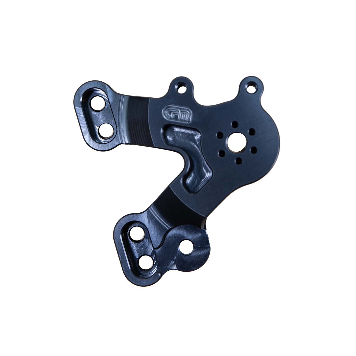 Ducati 848/1098/1198 Left Hand Side (LHS) Black Engine Bracket 05 0640L - Motorcycle Replacement Part for Racing & Street Performance