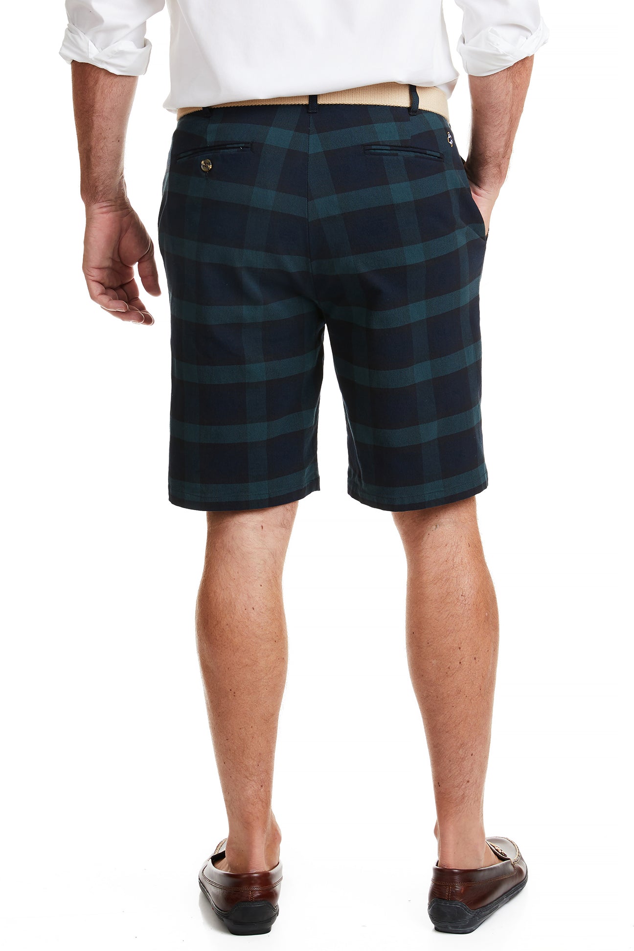Cisco Short Stretch Twill Blackwatch Tartan Plaid Scarf - Premium Wool Blend for Men & Women - Perfect for Winter Fashion, Office Wear & Outdoor Activities