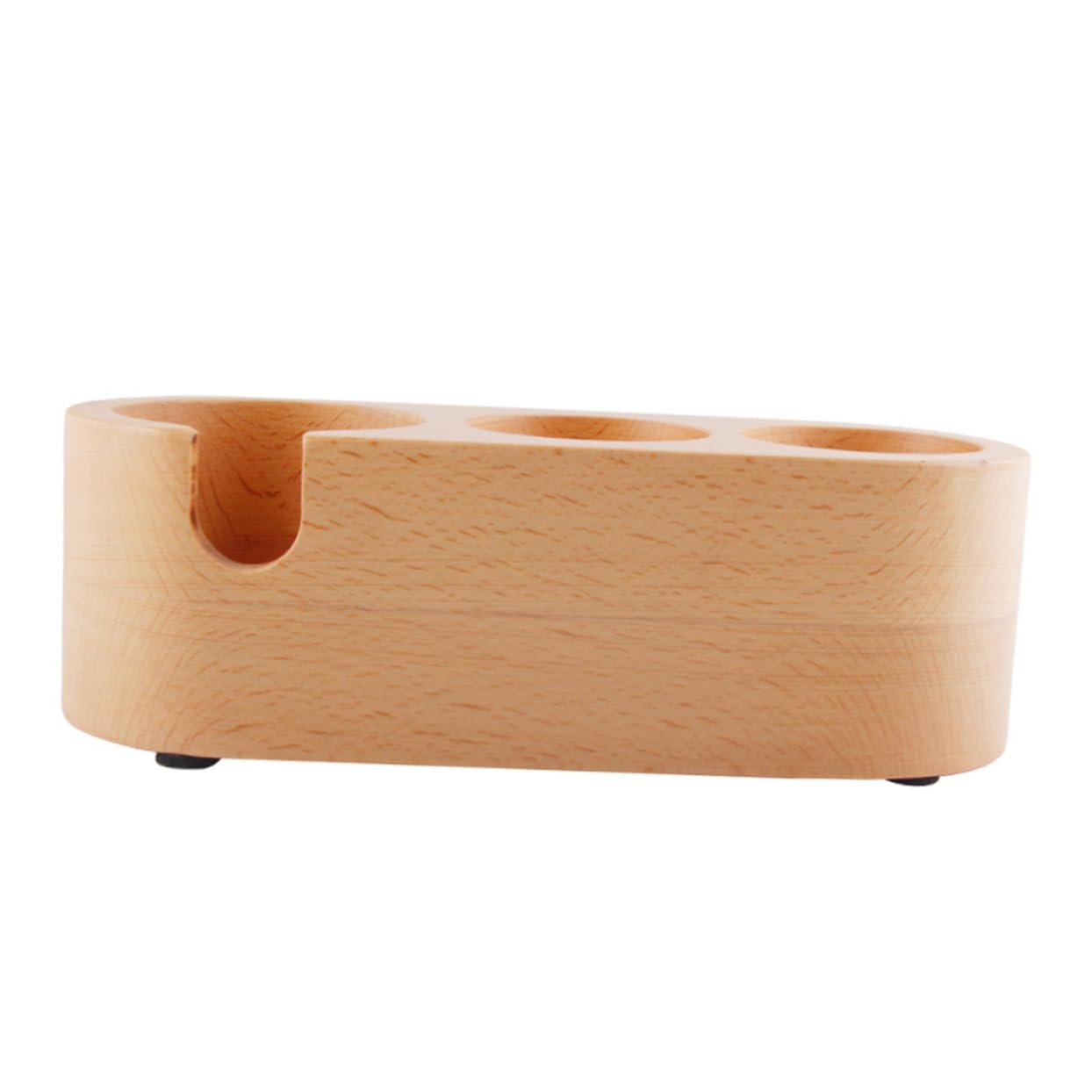 Premium Espresso Coffee Distributor & Tamper Station - Beech Wood Tamping Mat for Espresso Machines - Perfect for Baristas & Home Brewing - Ideal for Coffee Shops, Home Kitchens & Professional Use