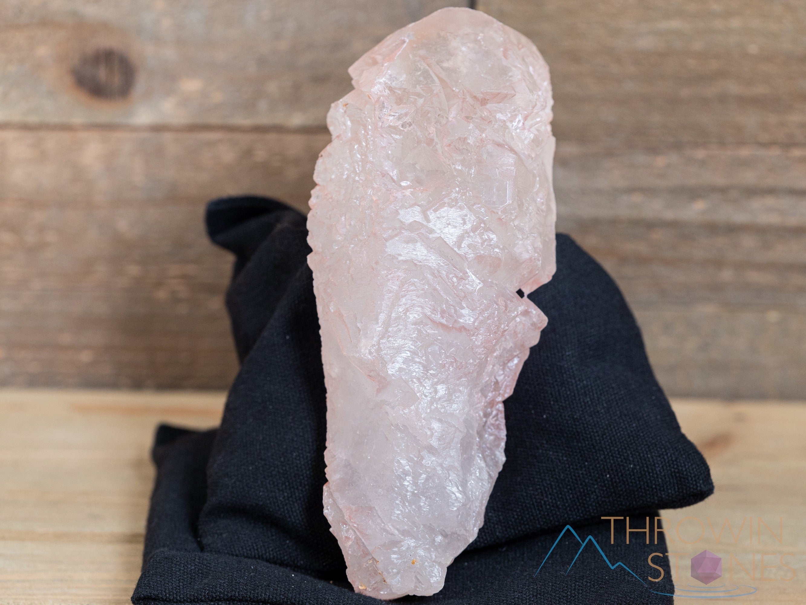 NIRVANA QUARTZ Etched Ice Himalayan Quartz Raw Crystal - Natural Healing Stone for Meditation, Yoga & Spiritual Growth | Perfect Housewarming Gift & Home Decor | Raw Crystals and Stones Collection (40300)