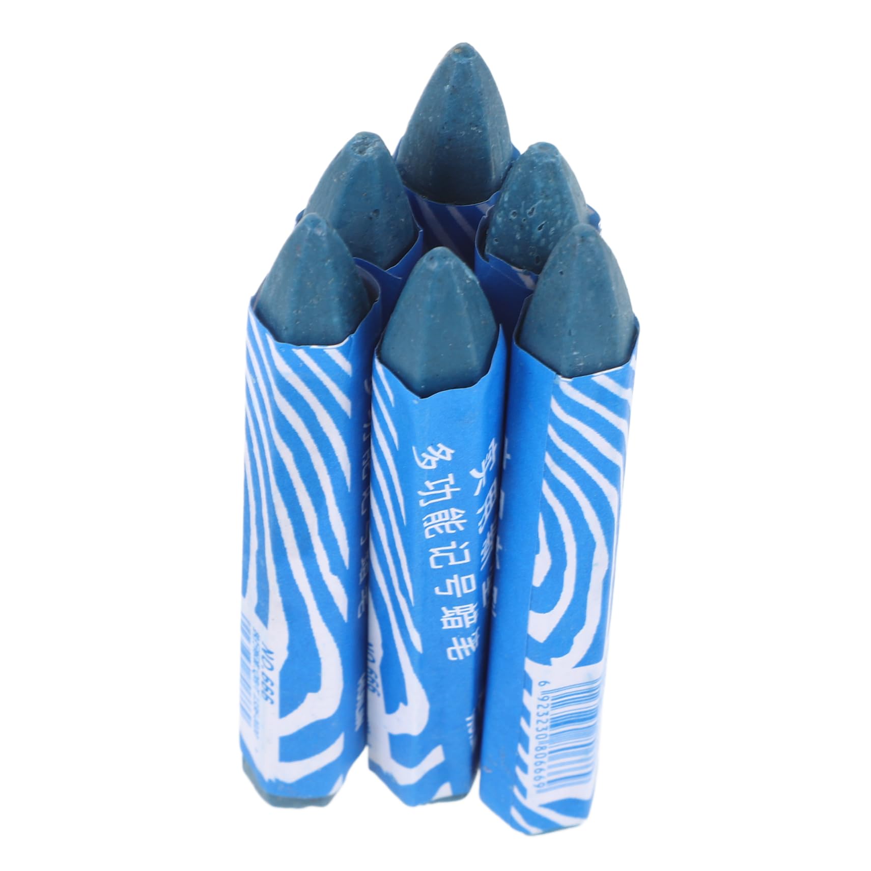 6-Pack Tire Marking Pens - Durable Car Tire Marker for Repair & Maintenance - Auto Wax Markers for Vehicles - Perfect for DIY Tire Repair, Auto Detailing & Workshop Use