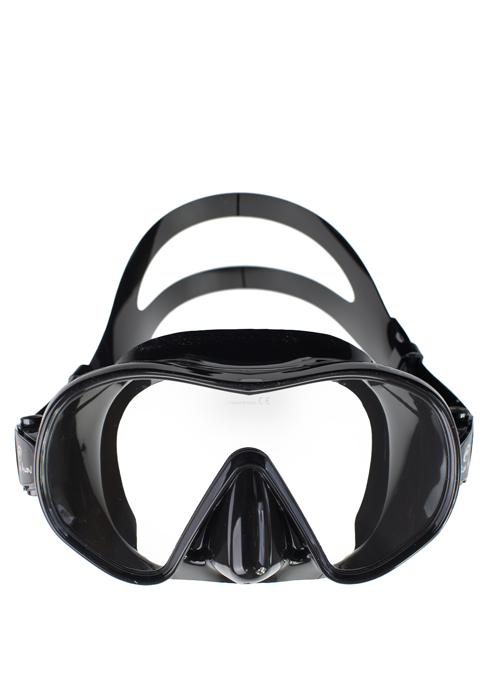 Rob Allen Couta Mask - Black/Black - Premium Snorkeling & Spearfishing Gear for Ocean Adventures