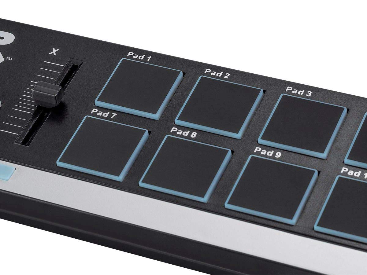 Monoprice 61-Key MIDI Controller Keyboard (625893) - Perfect for Music Production, Live Performance & Studio Recording