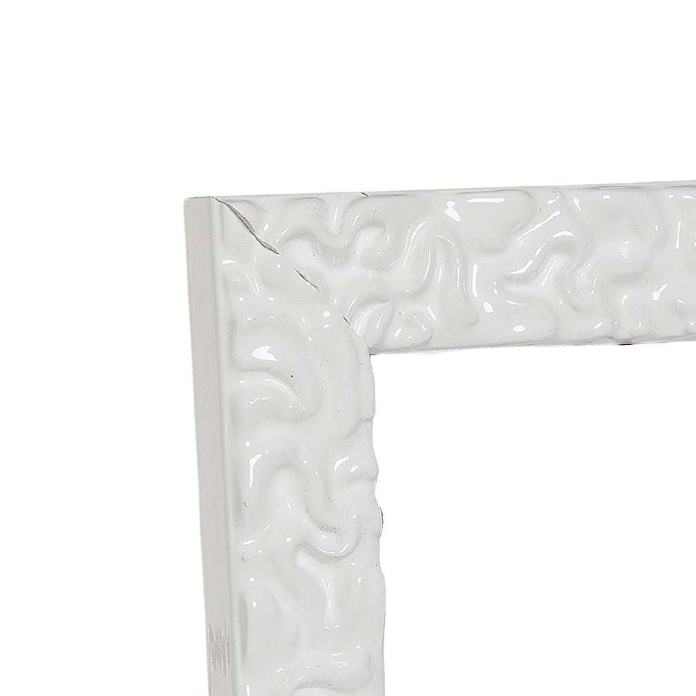 Electric White Bold Medium Width Table Top Frame - Stylish and Durable Display Stand for Home, Office, or Retail Use