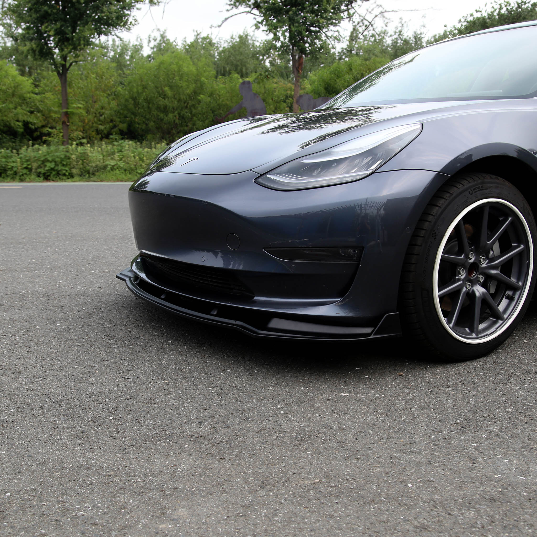 Tesla Model 3 Body Kit (9 Pcs) - ABS Sport Upgrade for Style & Performance - Compatible with 2017-2023 Models - Enhance Your Car's Aerodynamics & Appearance for Street Racing & Car Shows