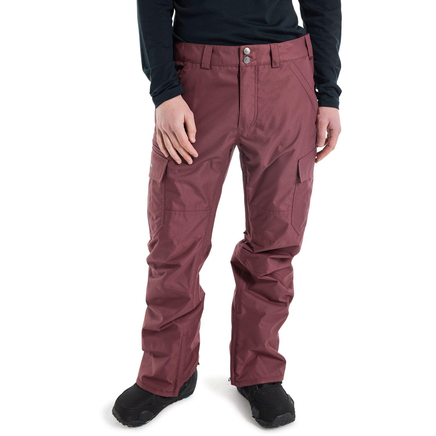 Burton Men's Cargo 2L Waterproof Snow Pants - Winter Skiing, Snowboarding & Outdoor Activities Gear for Cold Weather Protection