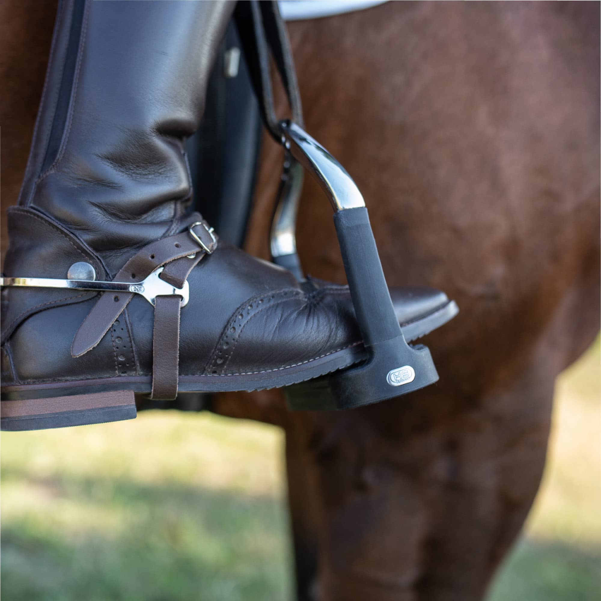 Herm Sprenger Ultra Fit Slimline Hammer End English Spur - 20mm Neck | Equestrian Riding Spurs for Dressage & Horse Training | Perfect for Professional Riders & Trainers