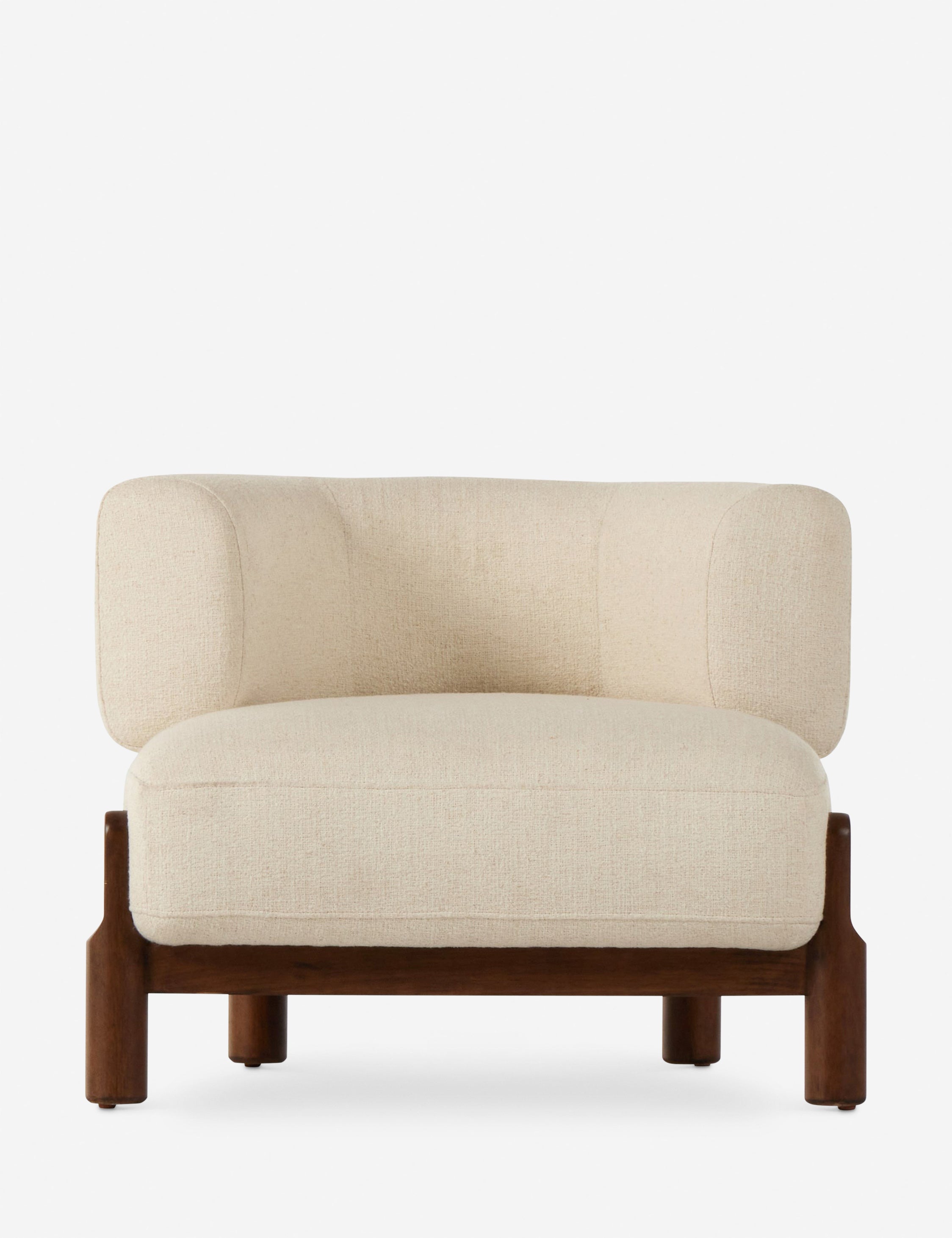 Stylish Furst Accent Chair for Living Room - Modern Lounge Chair with Comfortable Cushion for Home Decor, Office, or Reading Nook