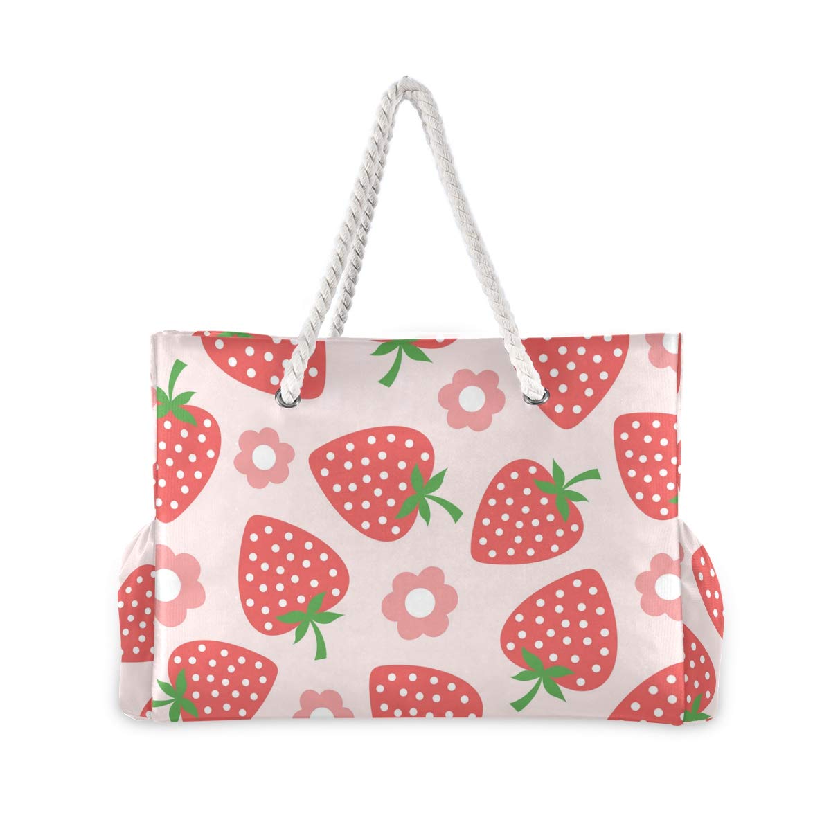 Senya Large Canvas Beach Tote Bag - Water Resistant Shoulder Bag for Women, Gym, Travel & Daily Use | Perfect for Pool, Beach Outings, Shopping & Work Commute