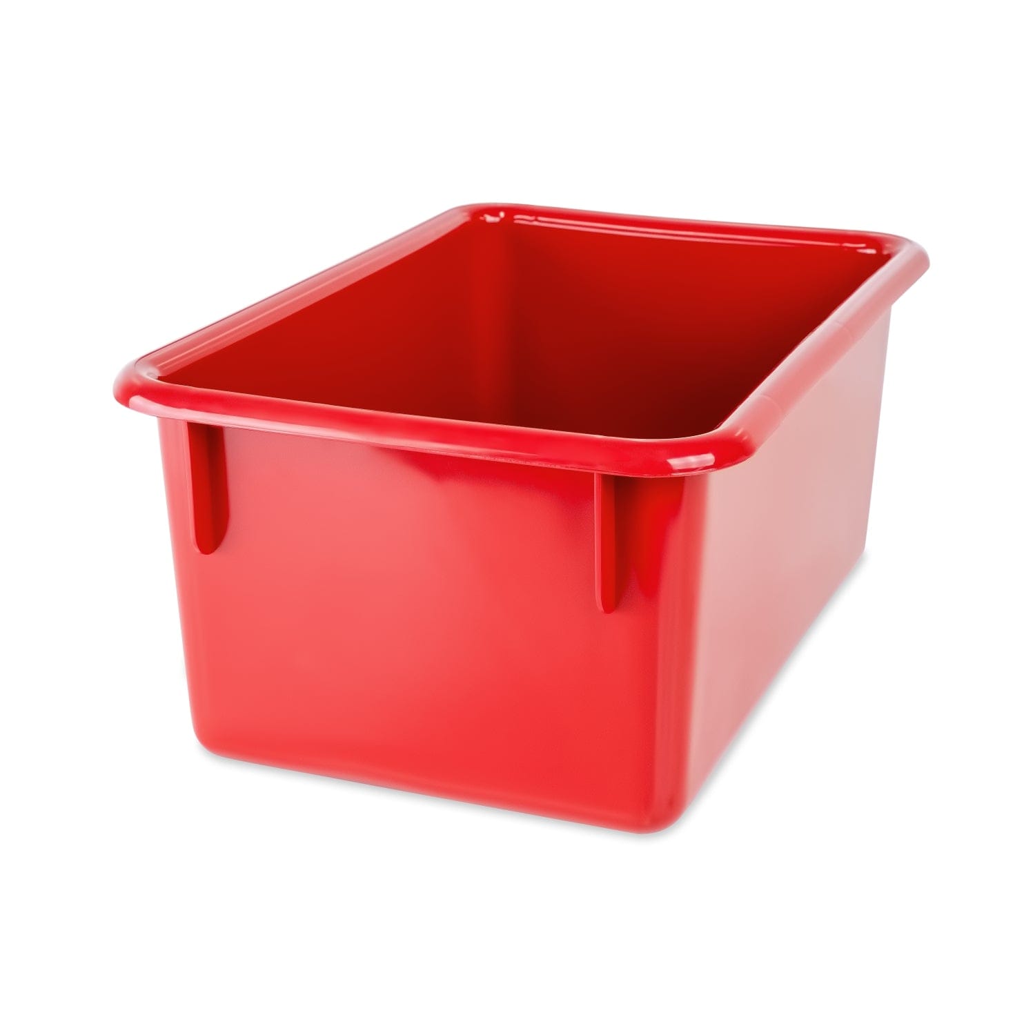 Premium Red Super Tote Tray - Durable Multi-Purpose Storage Organizer for Kitchen, Bathroom, Office & Car Organization