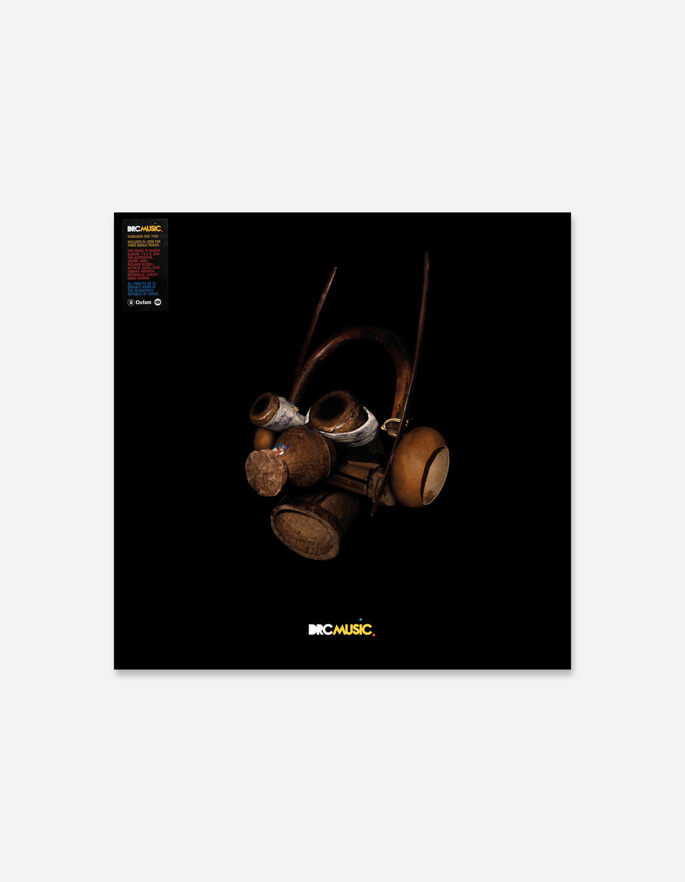 DRC Music - Kinshasa One Two LP Vinyl Record | Afrobeat & Electronic Fusion | Perfect for DJ Sets, Music Collectors & World Music Enthusiasts