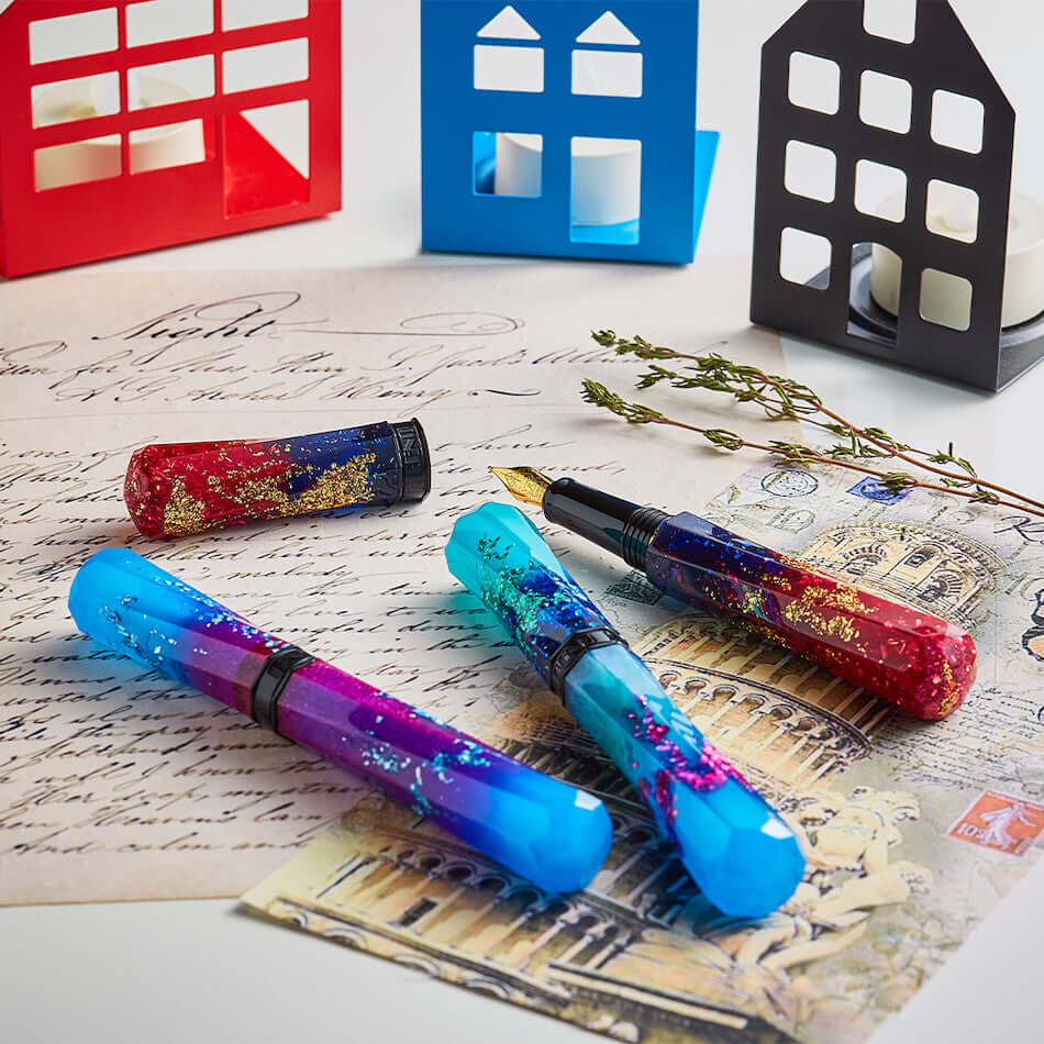 Benu Scepter Fountain Pen - Premium Grand Scepter XIII Luxury Writing Instrument for Calligraphy, Business & Gift Giving - Perfect for Office, Journaling & Special Occasions