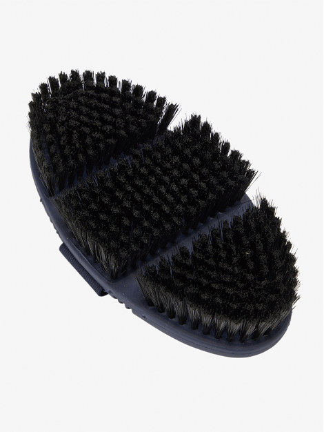 LeMieux Flexi Soft Body Brush for Horses - Gentle Grooming & Massage Tool for Shiny Coat & Healthy Skin - Perfect for Daily Care & Show Preparation