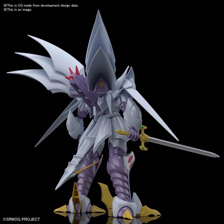 Bandai Super Robot Wars 1/144 HG AGX-05 Cybaster Plastic Model Kit - Anime Mecha Action Figure for Collectors & Gundam Fans - Perfect for Display, DIY Building & Gift Giving