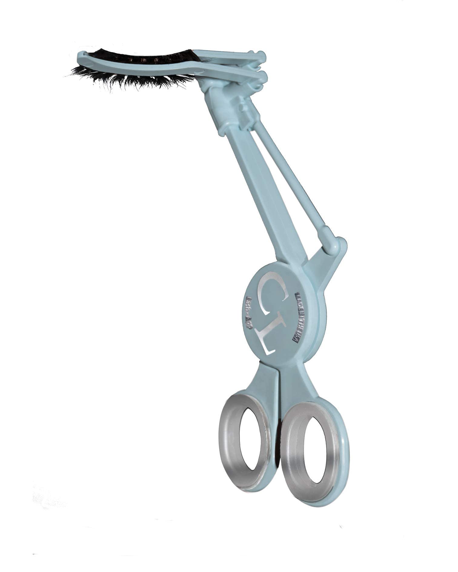 Professional Eyelash Applicator Kit - Conchita Eyelash Extension Tools with Tweezers & Mini Lash Curler for Salon & Home Use - Baby Blue Beauty Supplies - Perfect for Lash Artists & DIY Lash Extensions