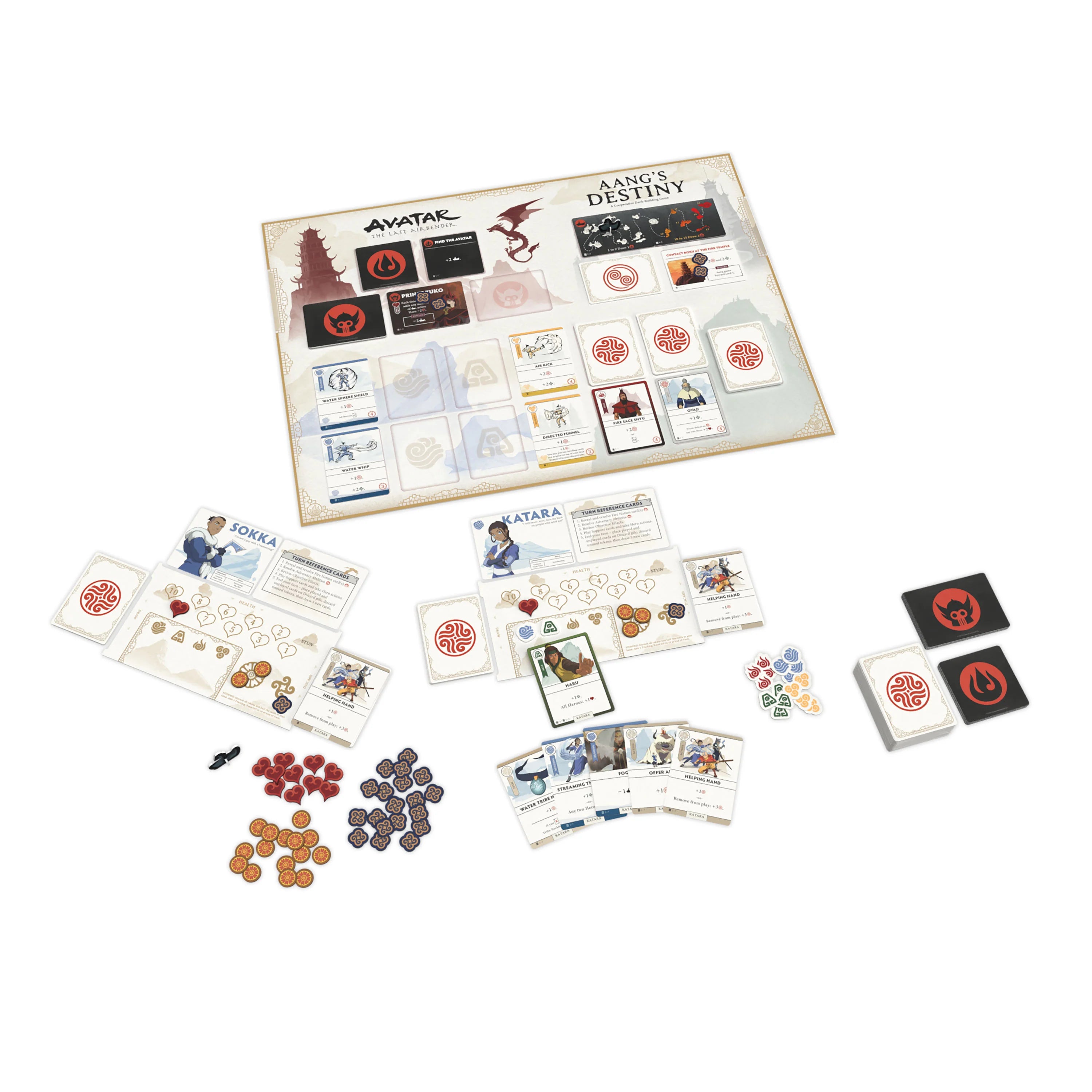 Avatar: The Last Airbender - Aang's Destiny Deck Building Card Game | Strategy Game for Fans | Perfect for Game Nights & Collectors