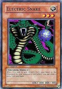 Yu-Gi-Oh! Electric Snake MRL-008 1st Edition Common Trading Card - Magic Ruler Booster Pack - Perfect for Collectors and Duelists