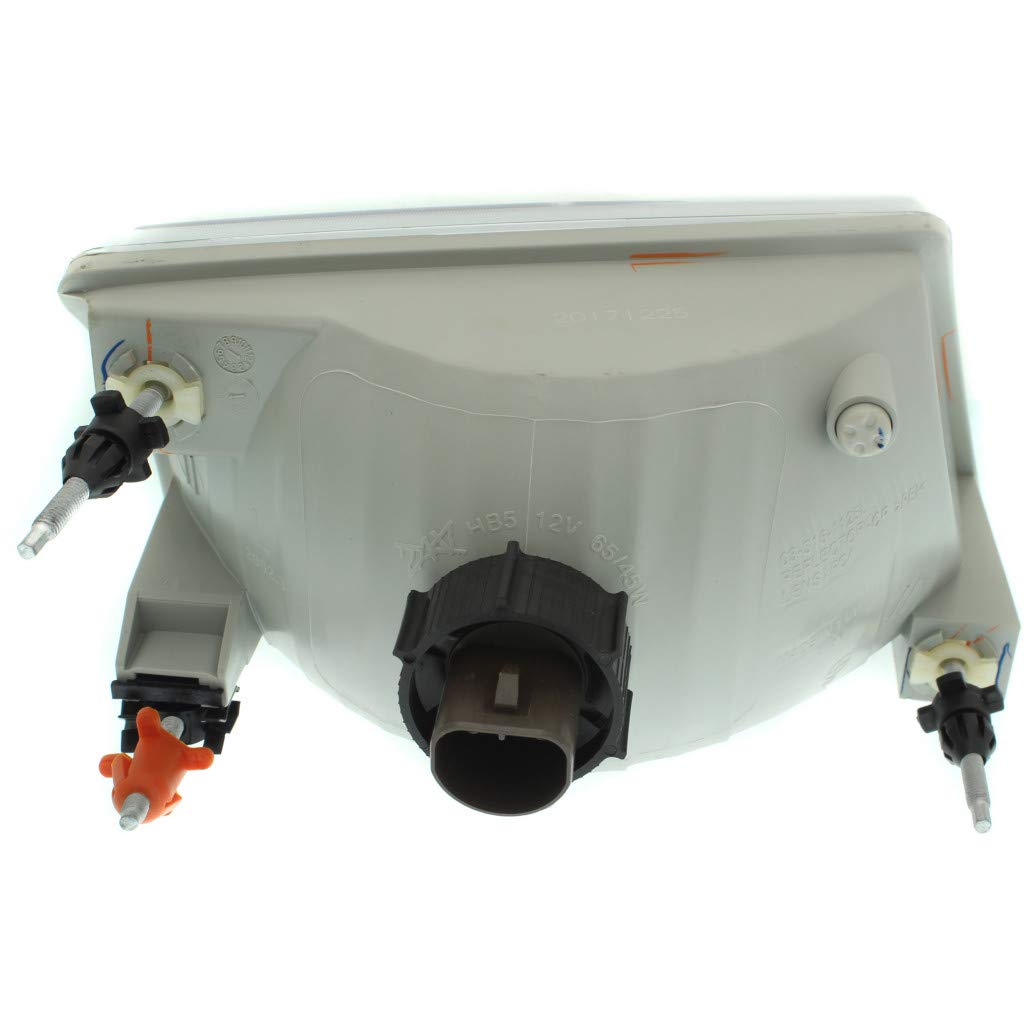 KarParts360 Driver Side Headlight Assembly for 2001-2008 MAZDA B3000 - CAPA Certified Replacement with Bulbs (Part #MA2502117) - Perfect for Night Driving & Vehicle Restoration Projects