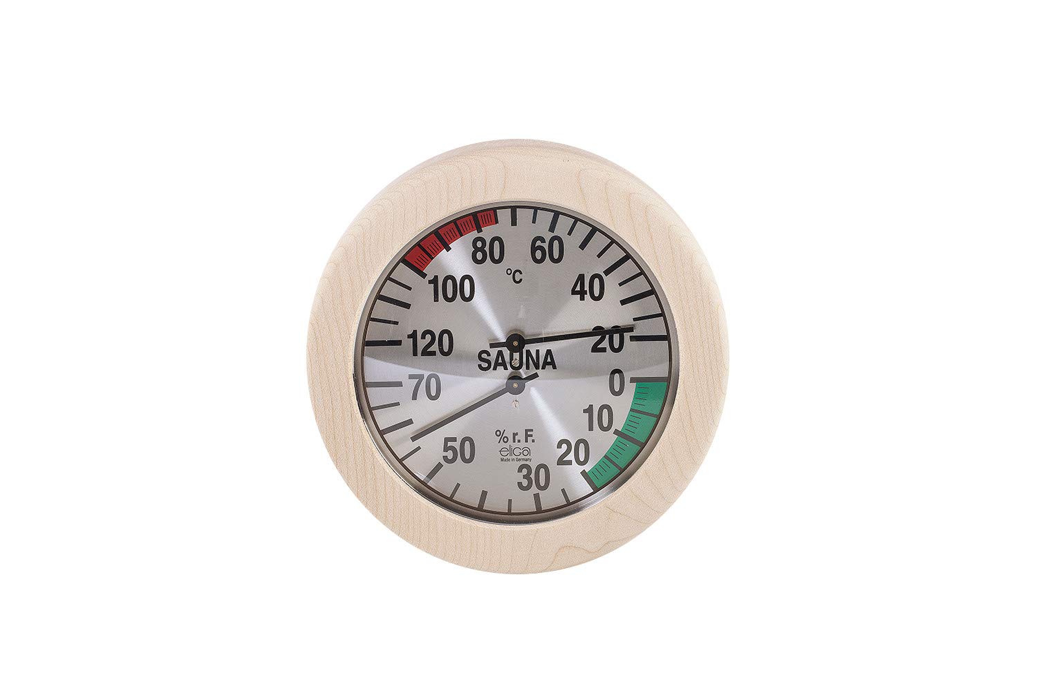 Premium Silver Climate Knife 135mm with Round Wooden Frame 170mm - Perfect for Kitchen, Camping & Outdoor Cooking | Chef's Choice for Precision Cutting