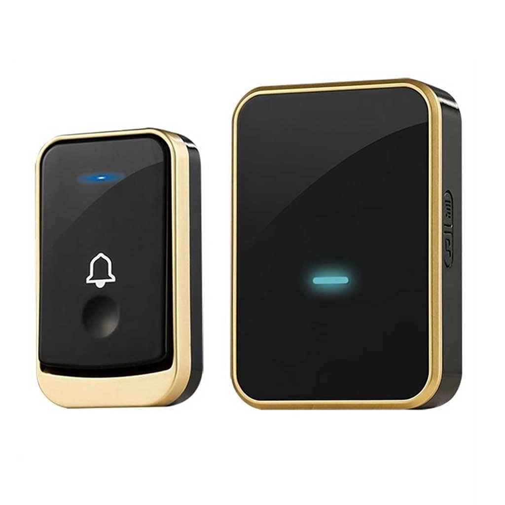 Wireless Long Range Doorbell with Free Installation - Waterproof HD Video Doorbell for Home Security, Front Door, Apartment & Office Use