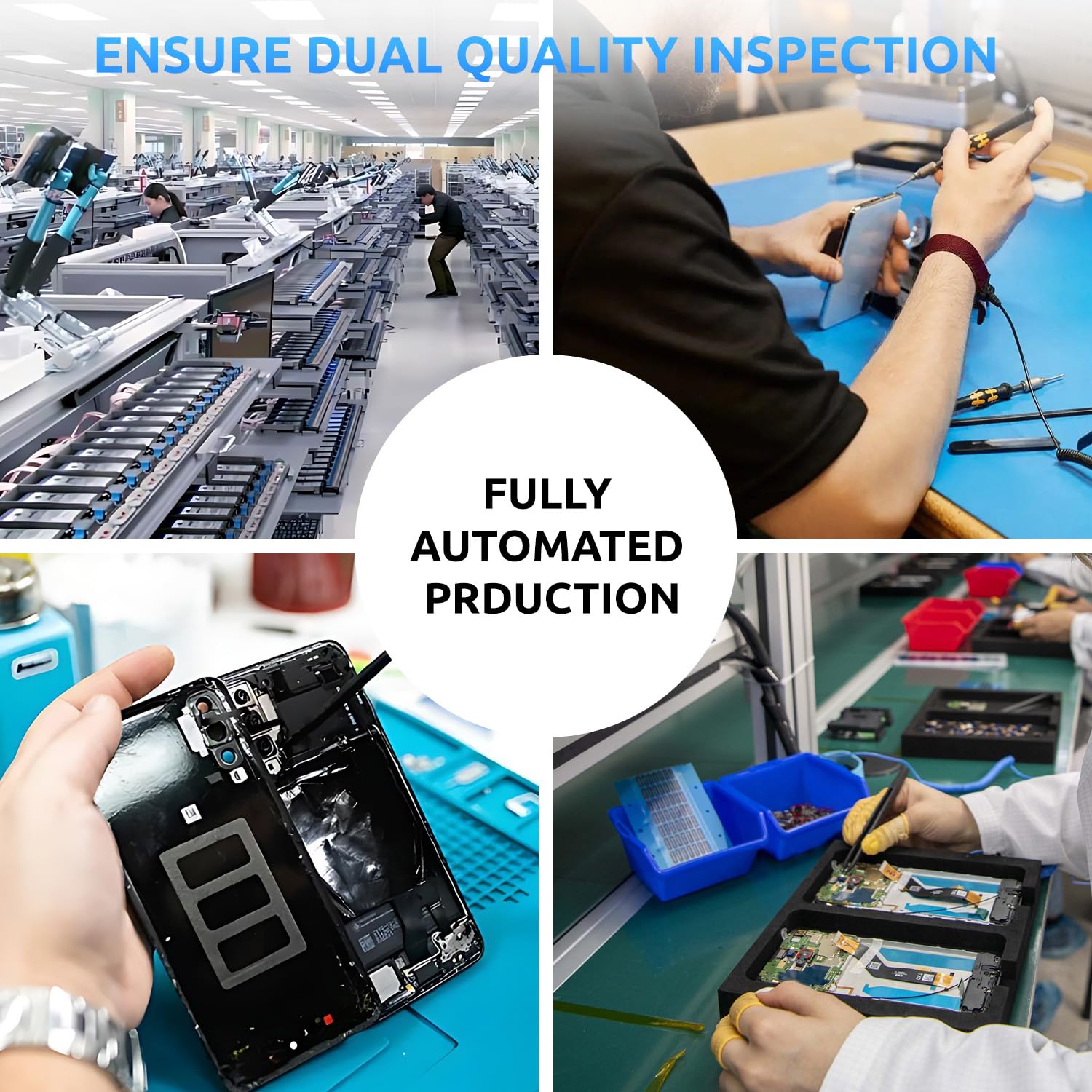 Original OnePlus 8 Pro Back Glass Replacement - OEM Quality Rear Housing with Camera Lens & Repair Tool Kit (Black) | DIY Smartphone Repair Solution for Cracked/Damaged Back Cover