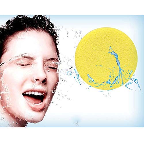 SIYAA 12-Pack Facial Sponge Sticks - Gentle Makeup Remover & Cleansing Sponges for Women & Men | Soft Exfoliating Face Wash Tools for Daily Skincare Routine, Travel & Spa Use