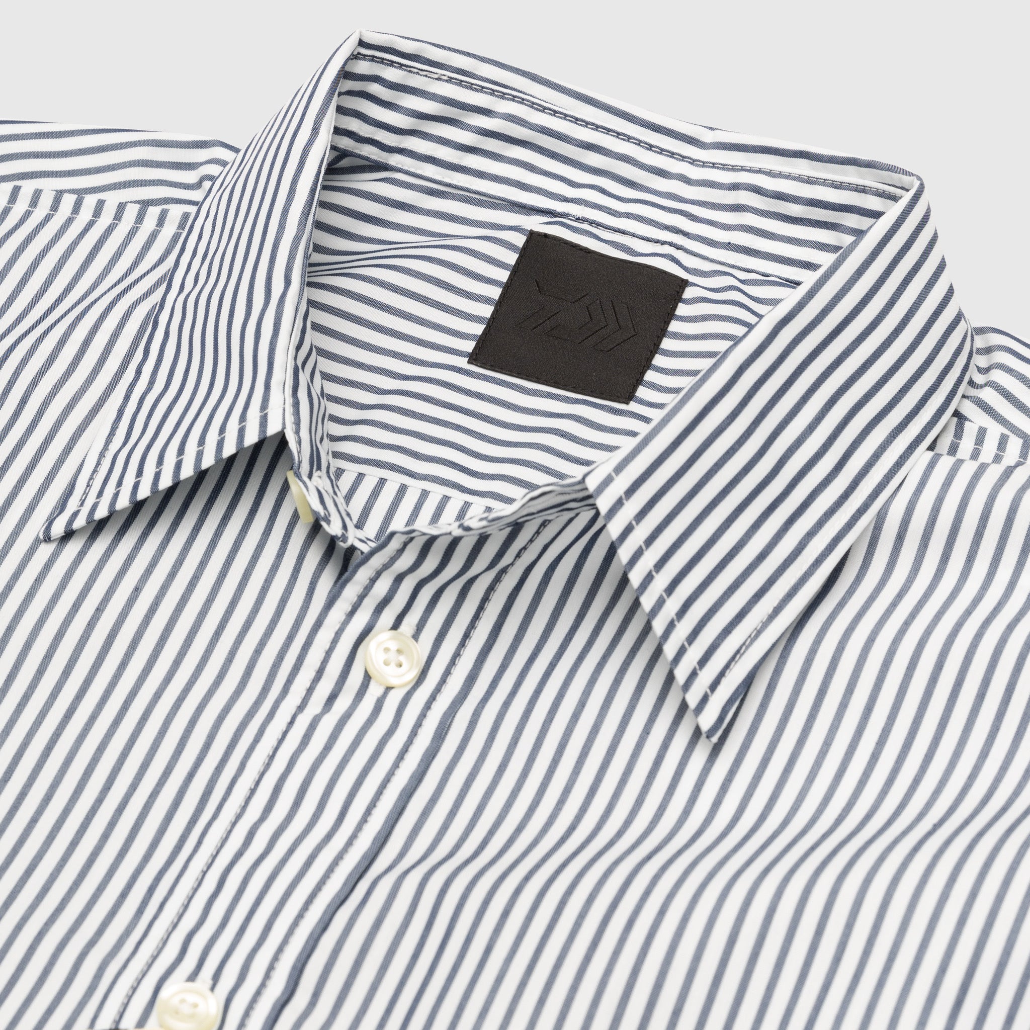 Men's Long Sleeve Striped Dress Shirt - Classic Regular Fit Collar Shirt for Business, Office & Casual Wear