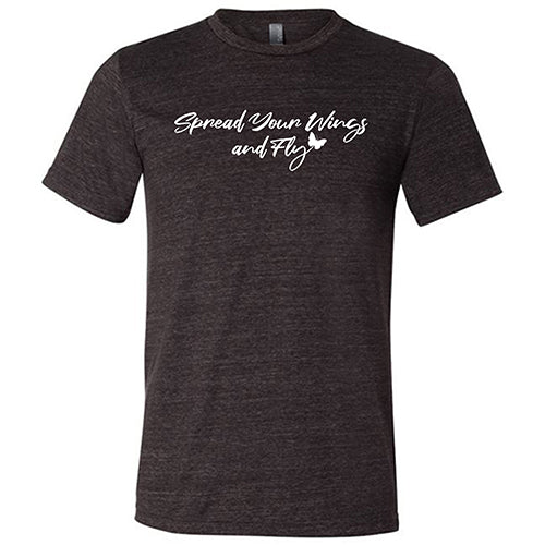 Spread Your Wings And Fly Graphic T-Shirt - Unisex Cotton Tee for Men & Women - Perfect for Casual Wear, Travel & Inspirational Outfits