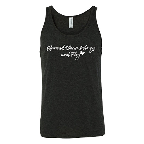 Spread Your Wings And Fly Graphic T-Shirt - Unisex Cotton Tee for Men & Women - Perfect for Casual Wear, Travel & Inspirational Outfits