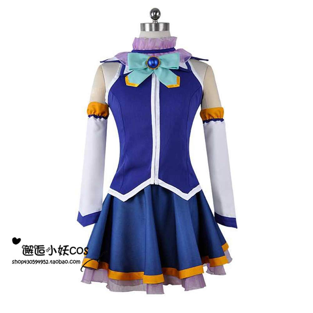 Anime Aqua KonoSuba Cosplay Costume - Premium Halloween Party Dress for Women | Perfect for Cosplay Events, Halloween Parties & Anime Conventions
